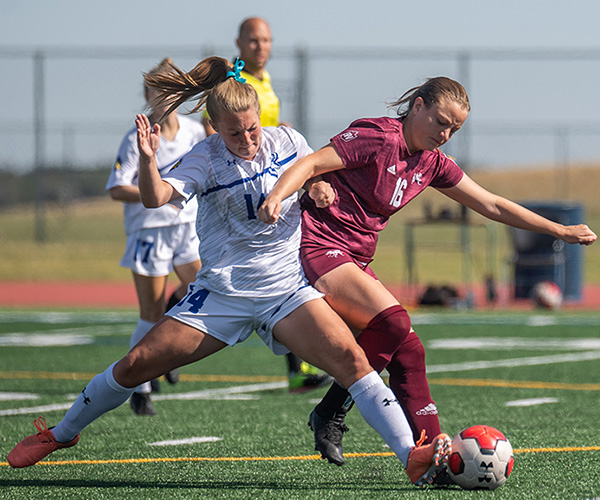 female soccer players