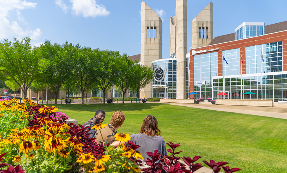 exterior of MacEwan