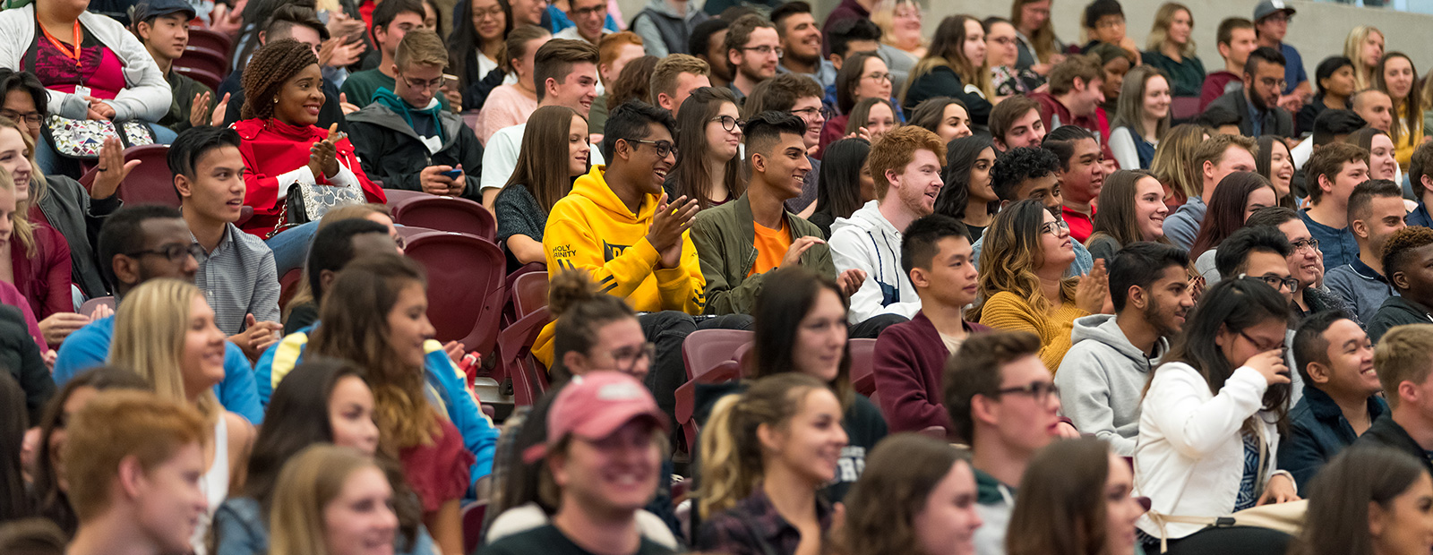 group of students at new student orientation